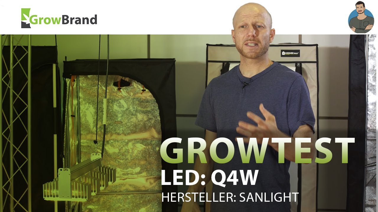 Sanlight Q4W || GrowBrand's GrowTest - YouTube