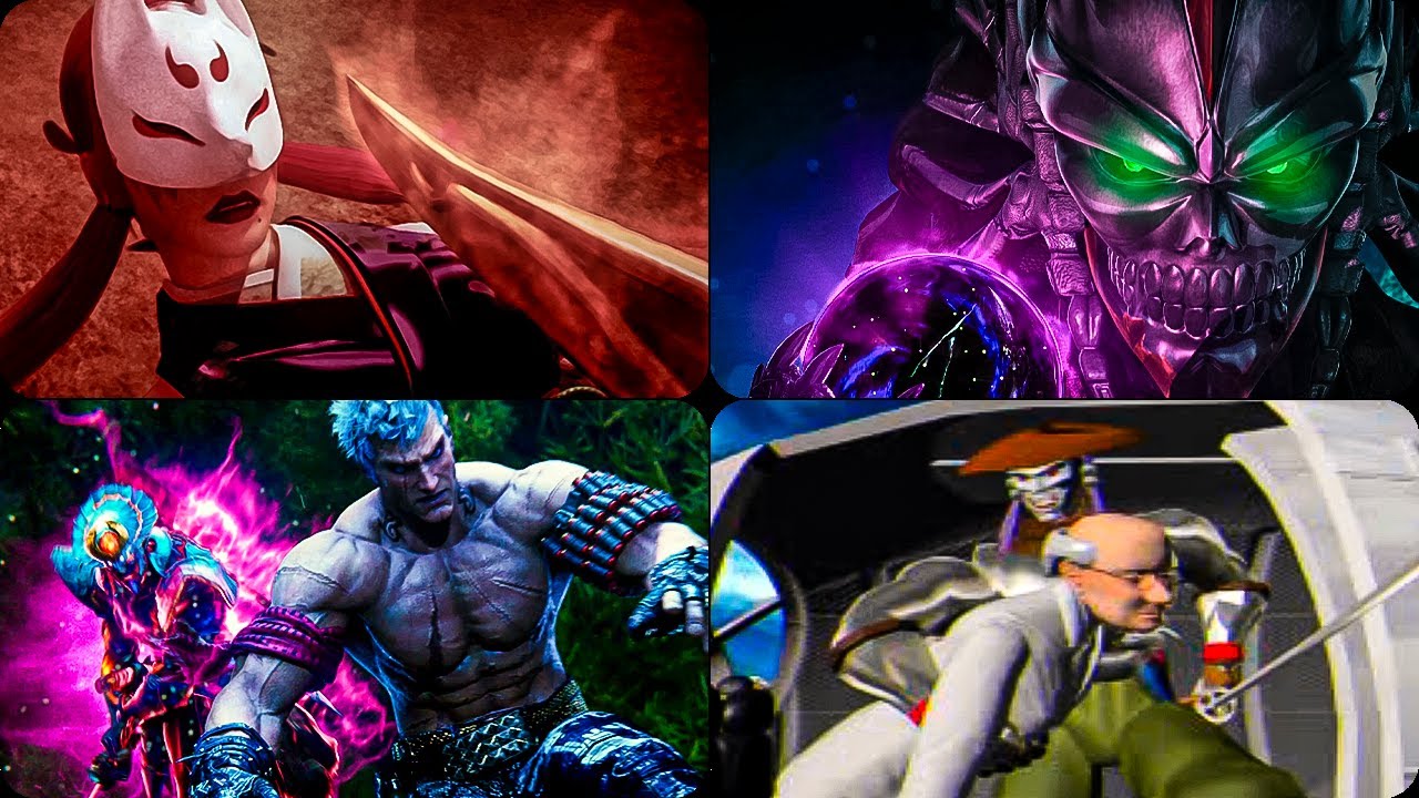 Все концовки Ёсимицу/Кунимицу в Tekken Games (1994–2025 | PS1–PS5)