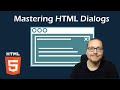 Mastering HTML Dialogs: Create Native Modals Without Libraries | Quick Guide