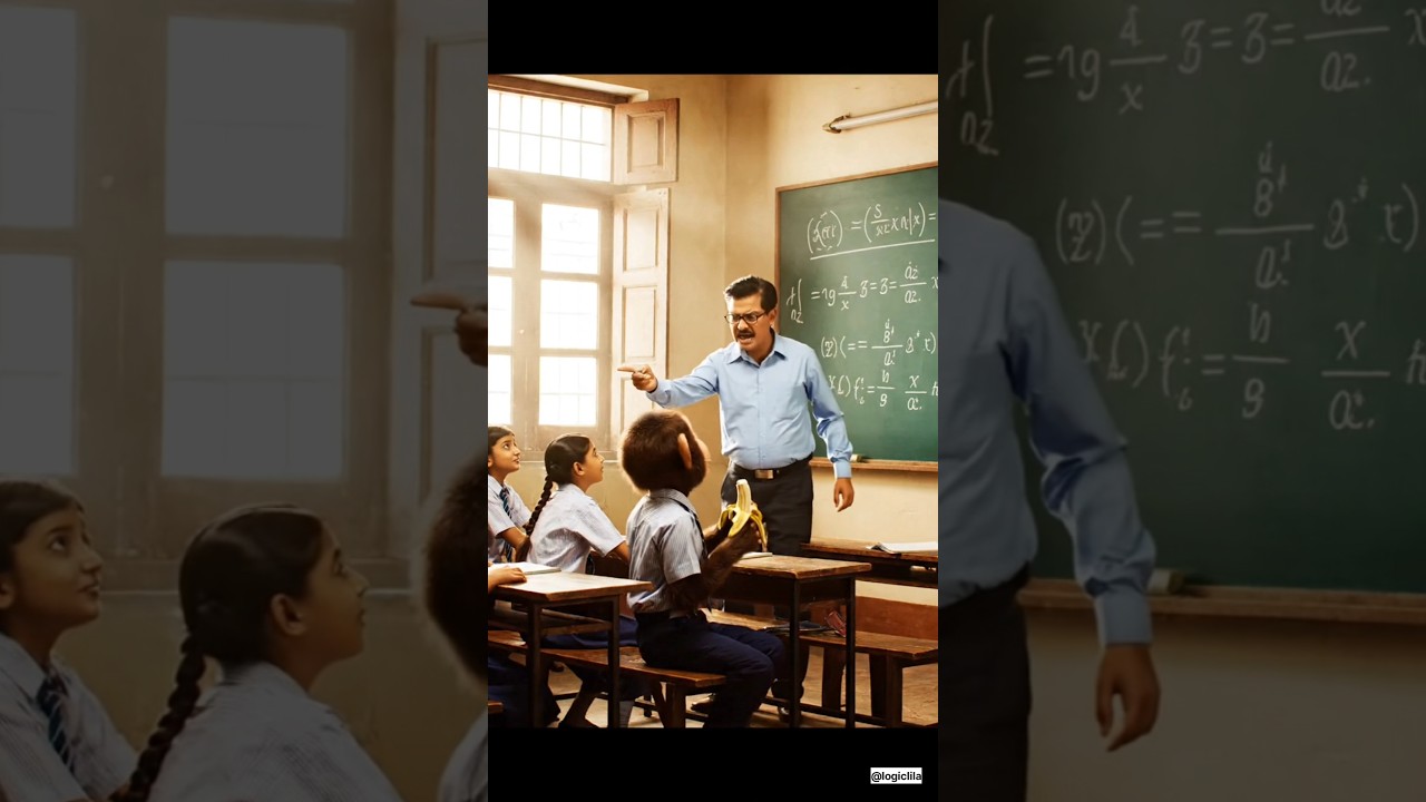 MONKEY STUDENT GONE WILD 😂🐒 