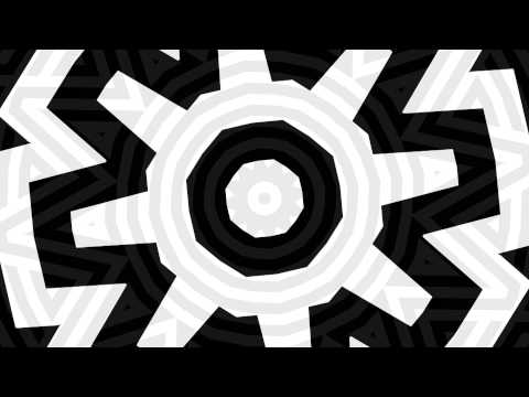 Black and White High Contrast Kaleidoscope