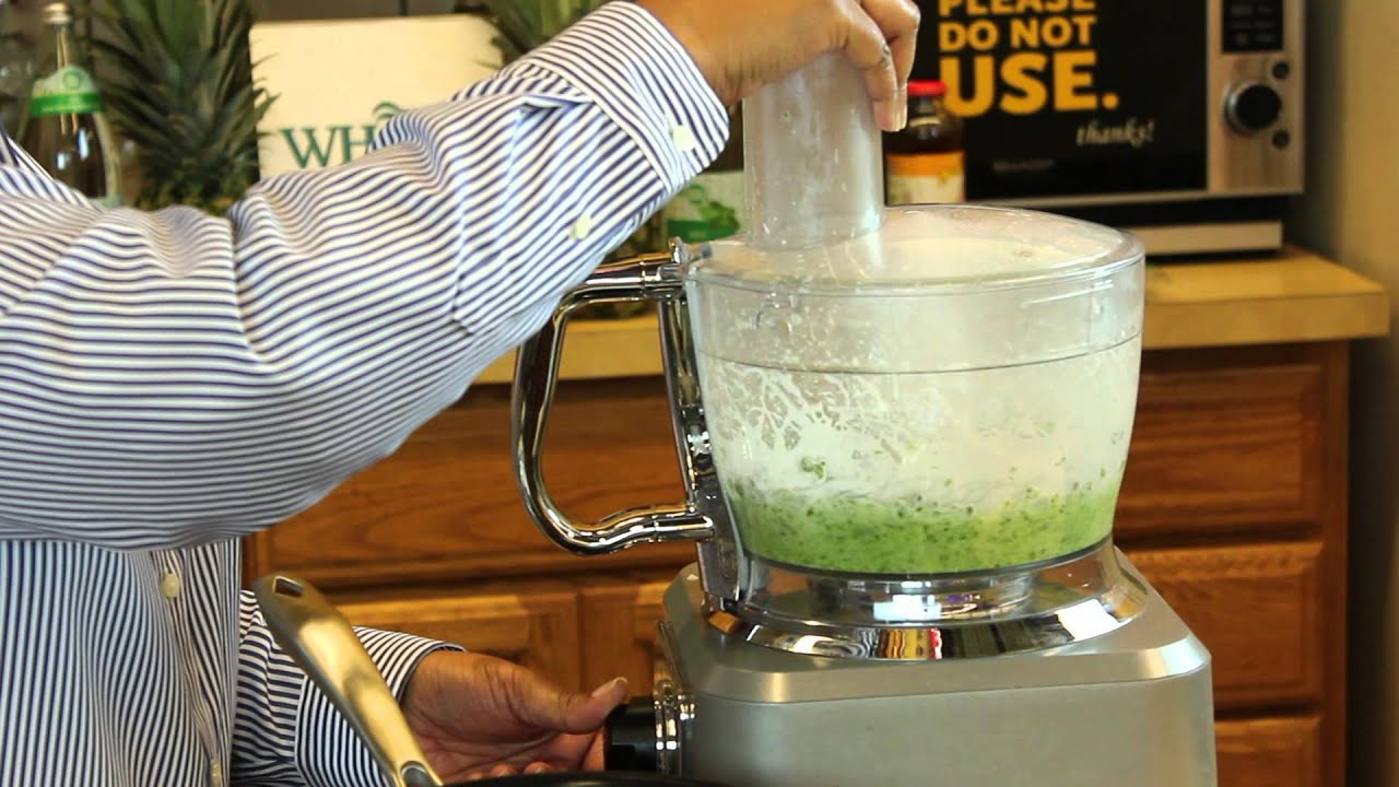 Fresh Spring Pea Puree With Mint : Recipes With Mint - YouTube
