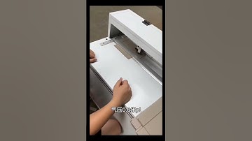 Manual grooving machine for small jobs, rigid board grooving machine with air cylinder assistance