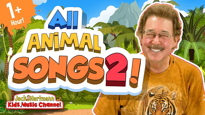 All Animal Songs 2! | Over ONE HOUR of Fun Animal Songs for Kids! | Jack Hartmann
