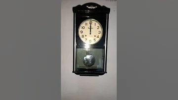 Vintage Wall Clock Nayaks Bell Sound 