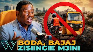 KINONDONI MAYOR EXPLAINS WHY MOTORCYCLE TAXIS AND TUK-TUKS SHOULD NOT BE ALLOWED IN THE CITY CENTER