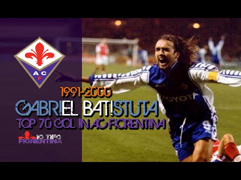 ⑨ Gabriel Batistuta ● Top 70 Gol in AC Fiorentina