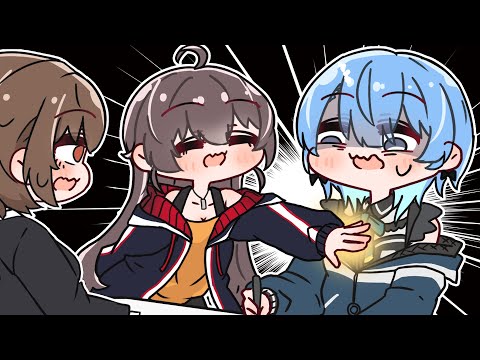 【手描き】すいちゃんのぺぇを最終確認するまつりちゃん【夏色まつり/星街すいせい/ホロライブ/ホロライブ切り抜き/切り抜き漫画】