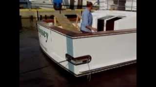 Broward 105 docking