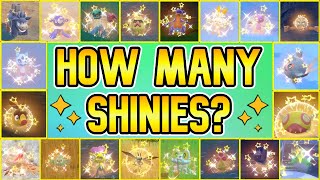 How Many Shinies Can I Find in ONE Stream? | Shiny Pokemon Reaction Compilation