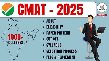 All about CMAT 2025 - Eligibility | Exam pattern | Cutoff | Syllabus | Selection Process.. #mba