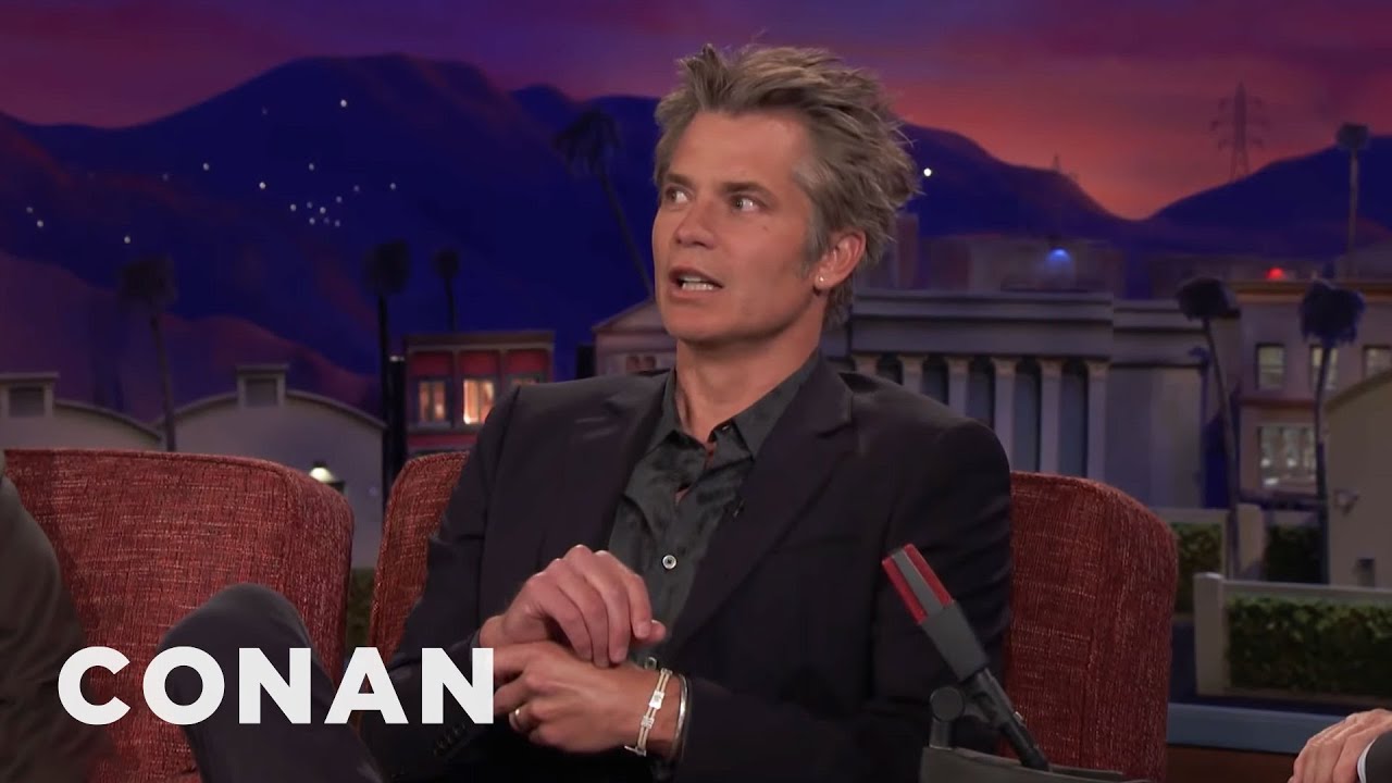 Timothy Olyphant's Secret For Being Happy No Matter Where You Are | CONAN on TBS