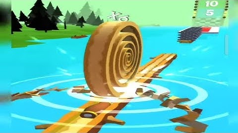 Best Spiral Roll Gameplay Walkthrough Part 6 All Levels Pro Mod Apk Android iOS Voodoo Game