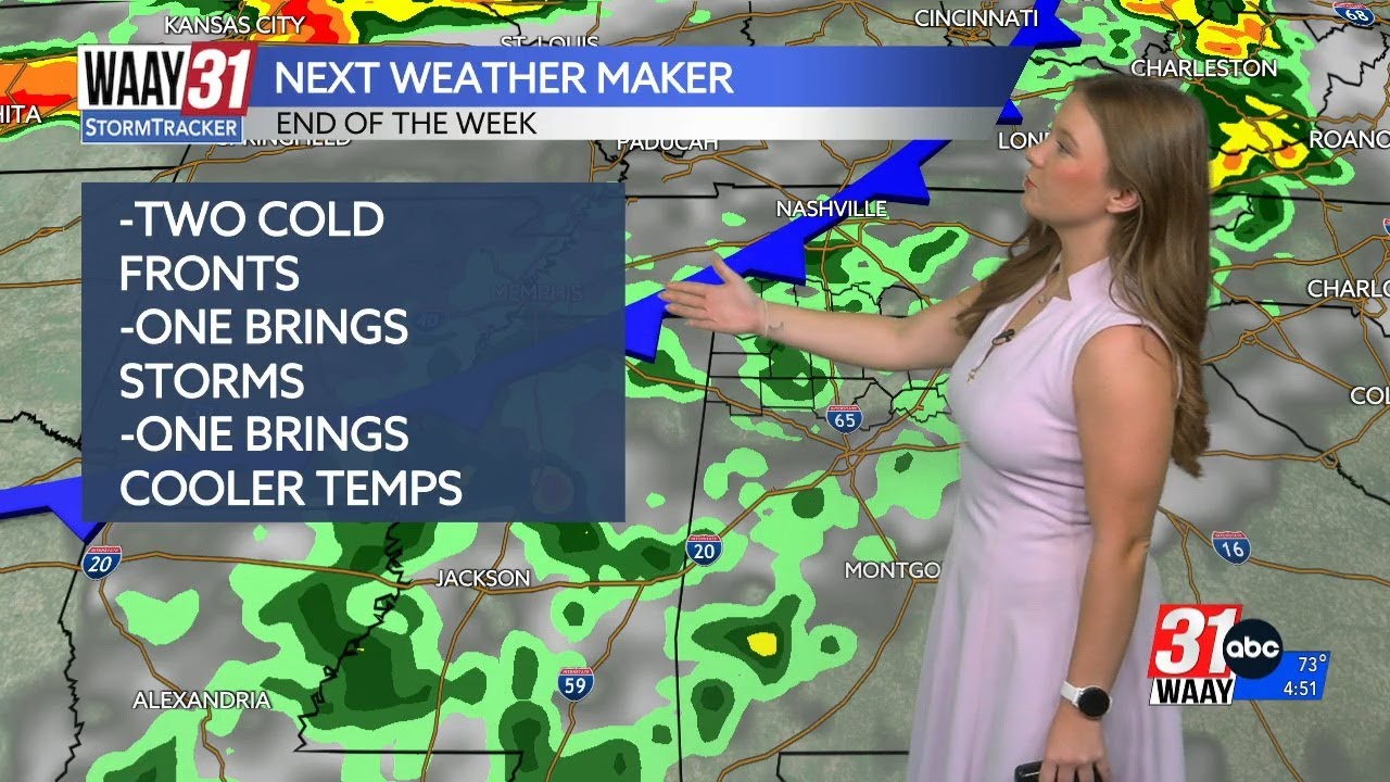 Our next weather maker arrives by late-week - YouTube