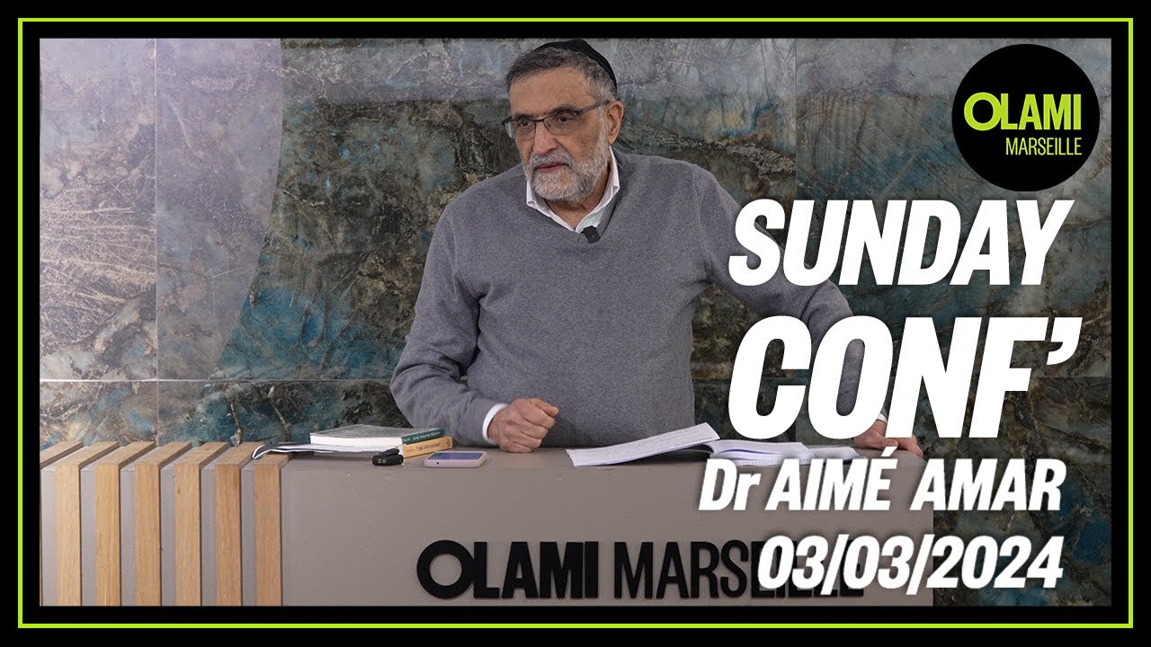 Tre juif religieux et gyncologue    UNE CONFRENCE DU DR AIM AMAR   SUNDAY CONF DU 03032024