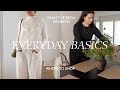 Where to shop for basics everyday outfits haul  try on