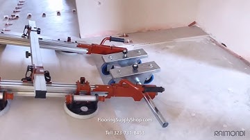Raimondi ONLY-ONE Device to assist installation of large format tiles/slabs
