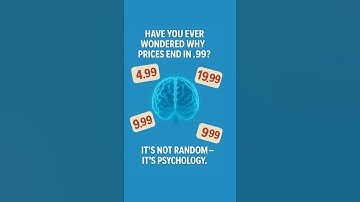 Why Do Prices End in .99?