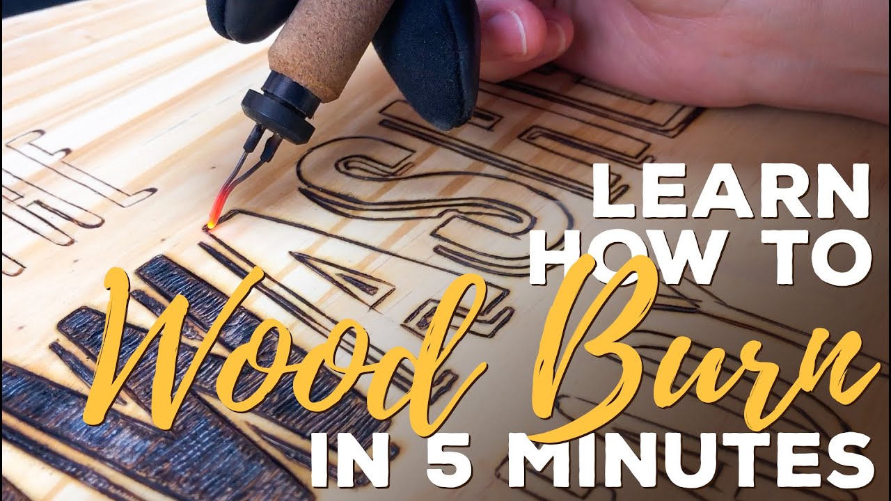 Online Class: All-in-One Wood Burning Kit Feather Project for Beginners