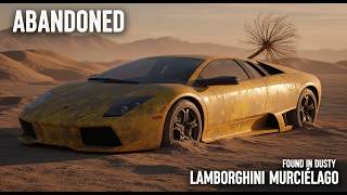Abandoned Lamborghini Murciélago Found in a Dusty