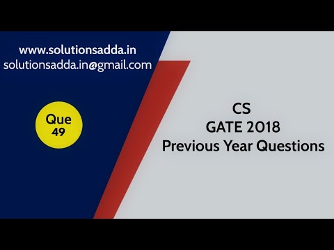 C Programming | Strings | CS GATE PYQs | GATE 2018 Solutions | Solutions Adda | Q49 | GATE 2022