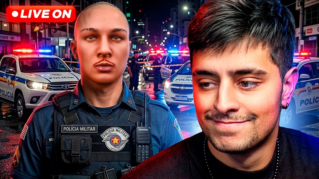 PATRULHA MATINAL! | GTA RP: DIA 8 🔴 CORINGA AO VIVO