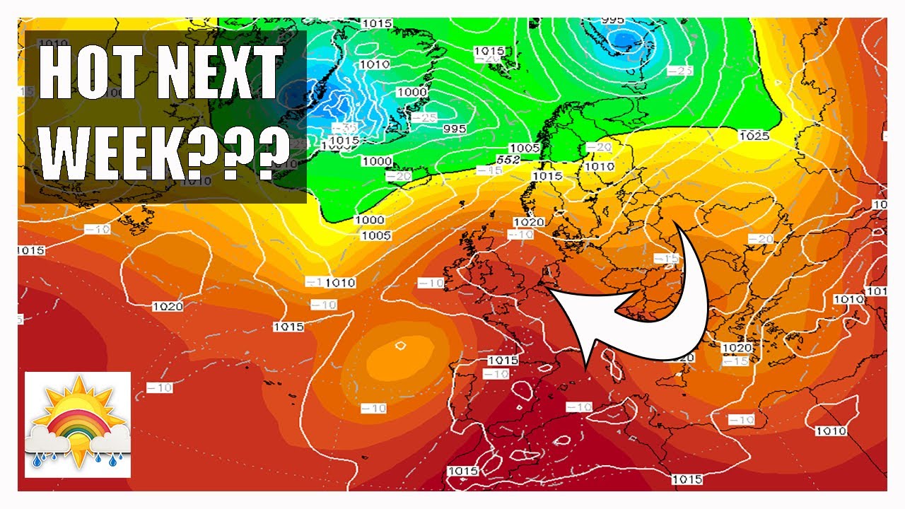 Ten Day Forecast: Hot Next Week - Cooler & Wetter Mid-September? - YouTube