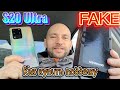 Как отличить подделку S20 Ultra