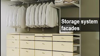 Storage system: Installation of Storage system facades