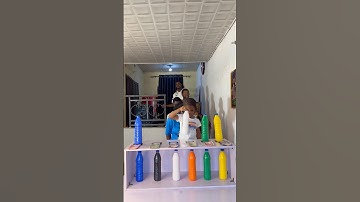 The Most Funny & Entertaining Six (6) Bottle Color Matching Challenge