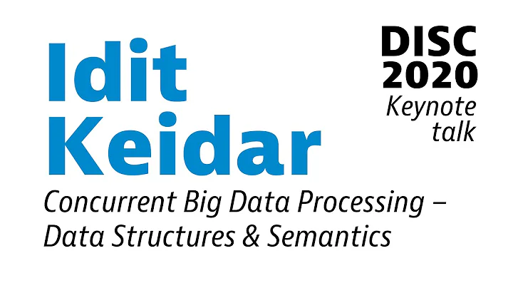 Idit Keidar: Concurrent Big Data Processing  Data ...