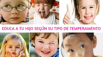 ¿Cuáles son los 3 tipos de temperamento infantil?