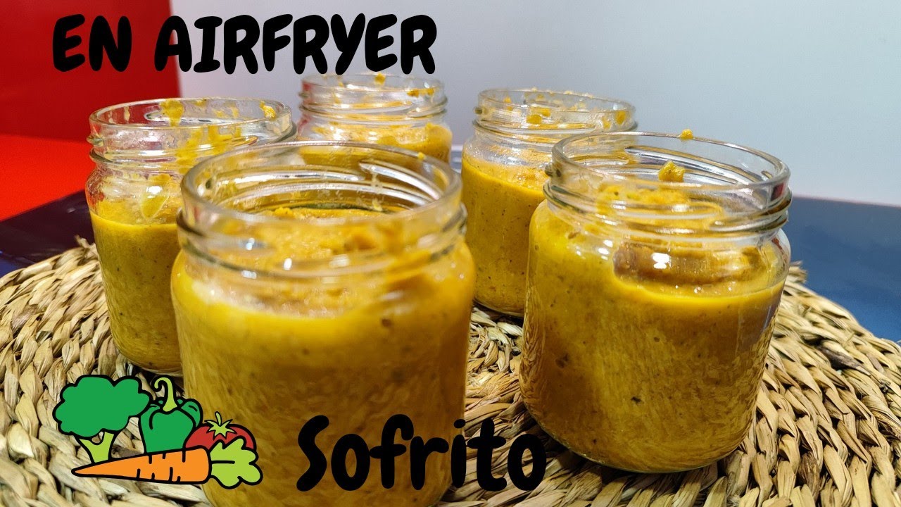 SOFRITO EN FREIDORA DE AIRE 🍅🫑🧅🧄