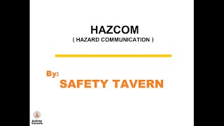 Hazard Communication & SDS Review 2020, OSHA 1926, Safety Tavern