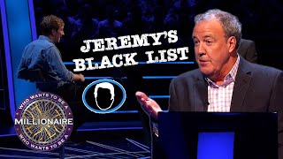 Jeremy Lists The Countries He's Banned From | Who Wants To Be A Millionaire?