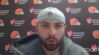 Baker Mayfield POSTGAME REACTION Browns removes Steelers, advance Divisional vs Chiefs