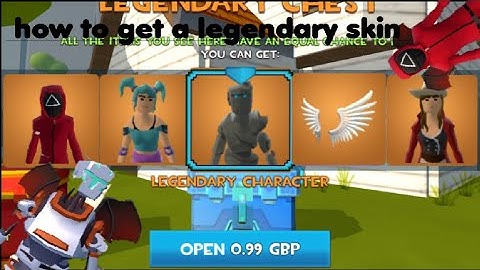 Rocket Royale HOW TO GET A LEGENDARY SKIN IN THE LEGENDARY CHEST