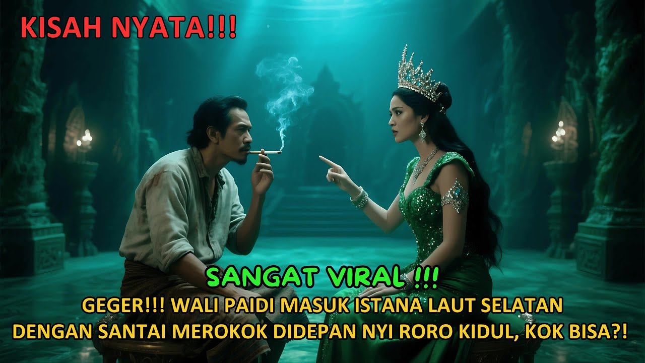 BIKIN GEGER!!! WALI PAIDI SANTAI NGEROKOK DI ISTANA NYI RORO KIDUL, BAGAIMANA BISA ?!