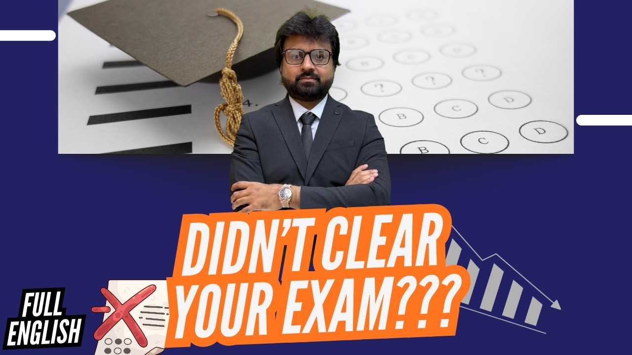 Din’t Clear Exams - Full English ? Don’t worry about amendments