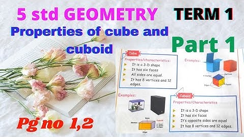5 std Maths/Term1 samacheer/unit 1 Geometry/part1/properties of cubeand cuboid/new syllabus/pgno 1,2