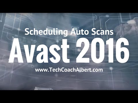 How To: Schedule Automatic Scan in Avast Antivirus 2016