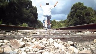 Man Runs After Train After It Runs Over His Camera