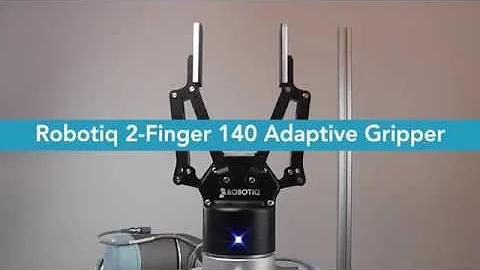 Robotiq 2-Finger 140 Adaptive Gripper - Wide stroke and Advanced control features