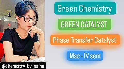 Phase Transfer Catalyst | MSc chemistry Lecture-V @Chemistry_HostAndDost #msc #example #exam #pyq