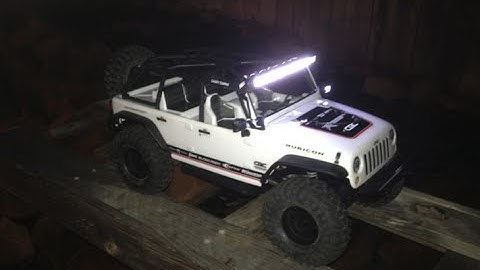 Axial SCX10 CR Edition on Backyard Course