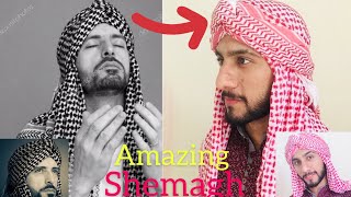 How To Tie Shemagh Amazing Shemagh Full and Easy Tutorial | Shemagh Ghotra | Majidshah