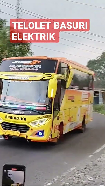 BUS KECIL TELOLET BASURI ELEKTRIK ##shorts #teloletbasuri #viral