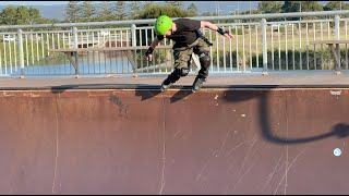 Inline Vert Skating: Another Session with the Local Legends at West Beach Skate Park