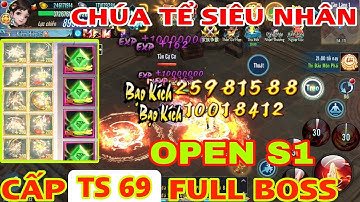 VLTK Mobile Lậu Siêu Nhân - Vô hạn knb , đá hồn trâu chó , trang bị siêu cấp cuồng phong