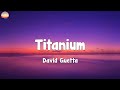 David Guetta Titanium Lyrics David Guetta Titanium Lyrics